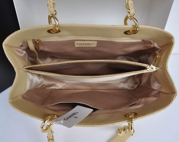 Chanel A50995 Original Caviar Leather Shoulder Bag Apricot Chanel A50995 Original Caviar Leather Shoulder Bag Apricot