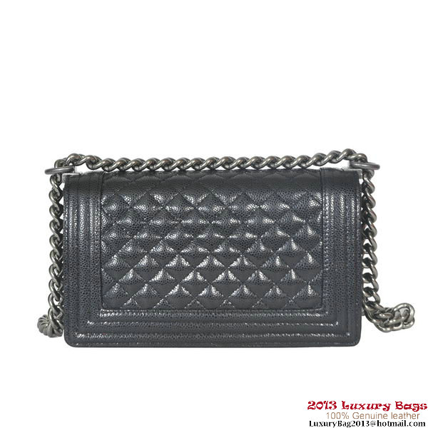 Boy Chanel Flap Shoulder Bag Classic Cannage Patterns A30172 Black Boy Chanel Flap Shoulder Bag Classic Cannage Patterns A30172 Black