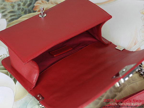 2013 Boy Chanel Flap Shoulder Bag Classic Cannage Patterns A67025 Red 2013 Boy Chanel Flap Shoulder Bag Classic Cannage Patterns A67025 Red