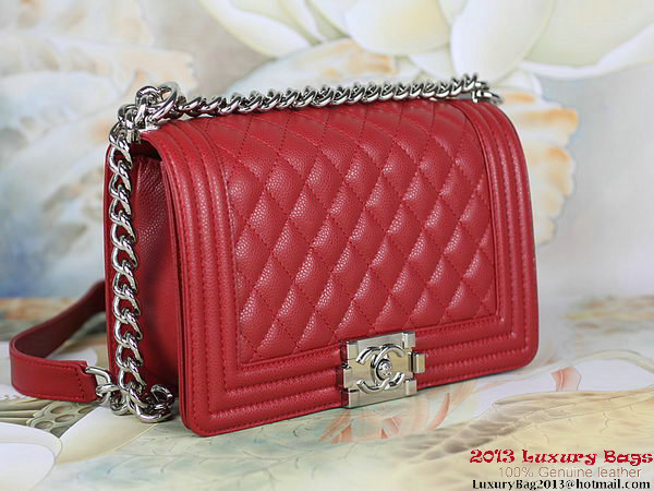 2013 Boy Chanel Flap Shoulder Bag Classic Cannage Patterns A67025 Red 2013 Boy Chanel Flap Shoulder Bag Classic Cannage Patterns A67025 Red