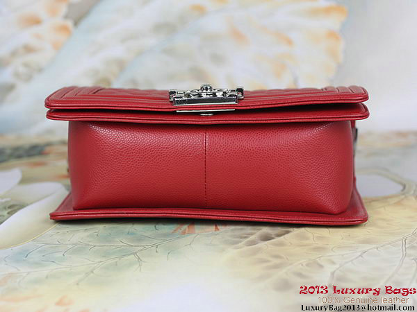 2013 Boy Chanel Flap Shoulder Bag Classic Cannage Patterns A67025 Red 2013 Boy Chanel Flap Shoulder Bag Classic Cannage Patterns A67025 Red