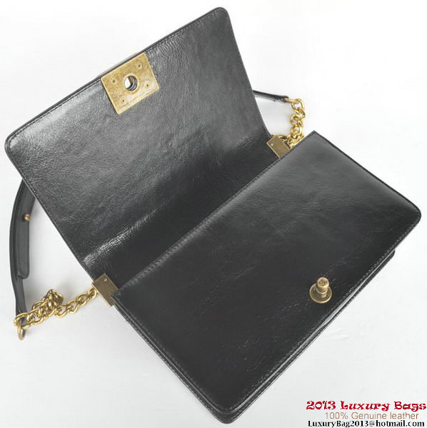 Boy Chanel Flap Shoulder Bag Iridescent Leather A67086 Black Boy Chanel Flap Shoulder Bag Iridescent Leather A67086 Black