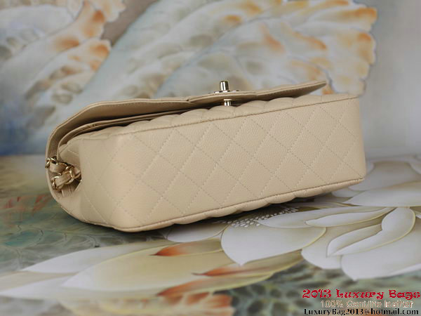 Chanel 2.55 Series Classic Flap Bag Original Cannage Patterns Leather Apricot Chanel 2.55 Series Classic Flap Bag Original Cannage Patterns Leather Apricot