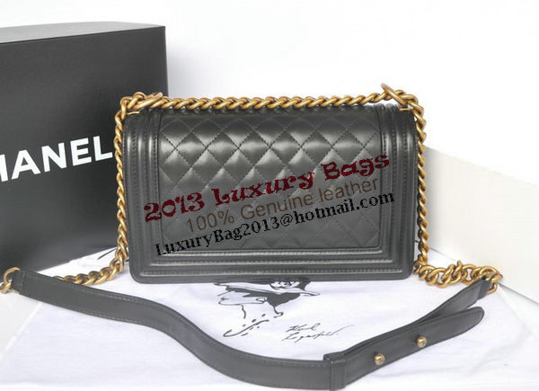 Boy Chanel Flap Shoulder Bag Original Sheepskin Leather A67086 Black Boy Chanel Flap Shoulder Bag Original Sheepskin Leather A67086 Black