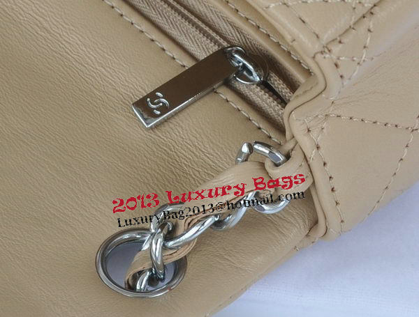 Chanel mini Classic Flap Bag Apricot Original Sheekskin CHA1115 Silver Chanel mini Classic Flap Bag Apricot Original Sheekskin CHA1115 Silver