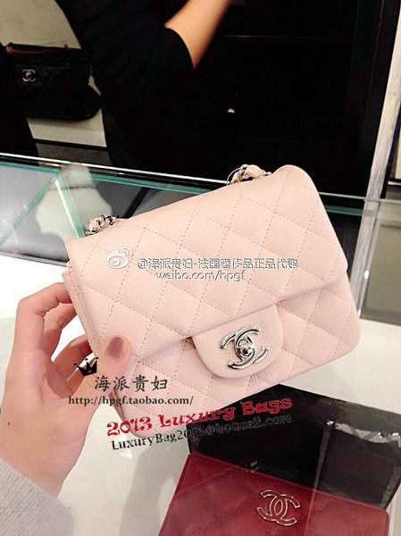 Chanel mini Classic Flap Bag Apricot Cannage Pattern 1115 Gold Chanel mini Classic Flap Bag Apricot Cannage Pattern 1115 Gold