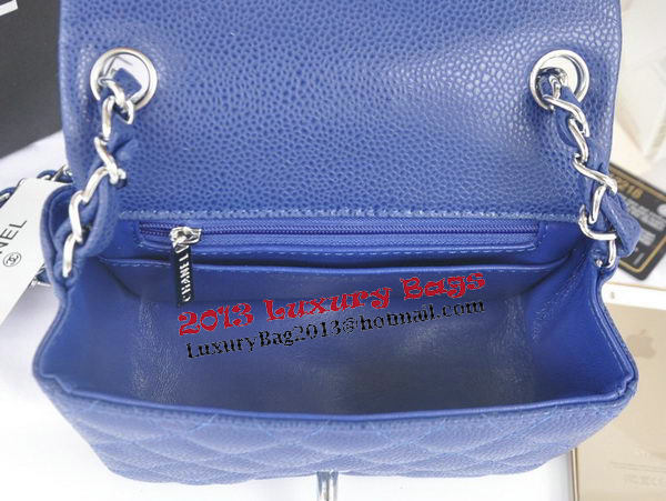 Chanel mini Classic Flap Bag Royal Cannage Pattern 1115 Silver Chanel mini Classic Flap Bag Royal Cannage Pattern 1115 Silver