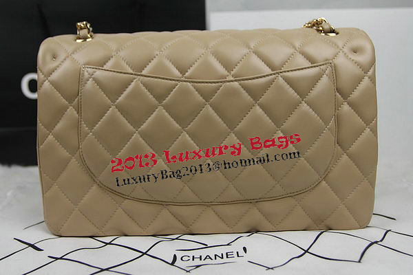 Chanel Classic Flap Bag Apricot Original Leather CF1113 Gold Chanel Classic Flap Bag Apricot Original Leather CF1113 Gold