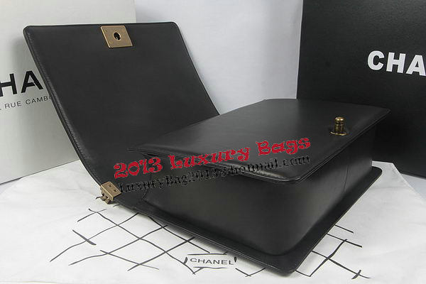 Boy Chanel Flap Shoulder Bag Black Original Sheepskin A67087 Brass Boy Chanel Flap Shoulder Bag Black Original Sheepskin A67087 Brass