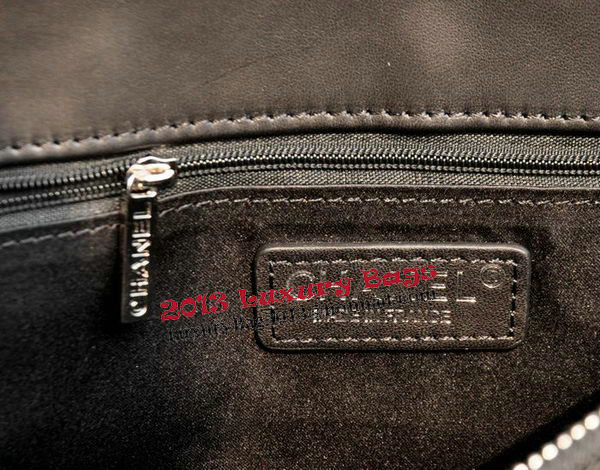 Chanel Classic Coco Bag Black GST Sheepskin Leather A50995 Silver Chanel Classic Coco Bag Black GST Sheepskin Leather A50995 Silver