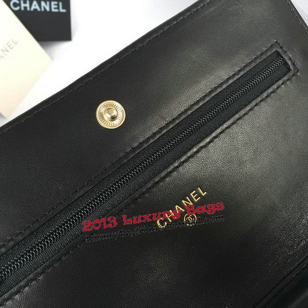 Chanel mini Flap Bag Black Original Sheepskin A33814 Gold Chanel mini Flap Bag Black Original Sheepskin A33814 Gold