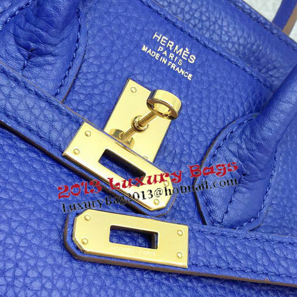 Hermes Birkin 25CM Tote Bag Original Leather H25T Royal Hermes Birkin 25CM Tote Bag Original Leather H25T Royal