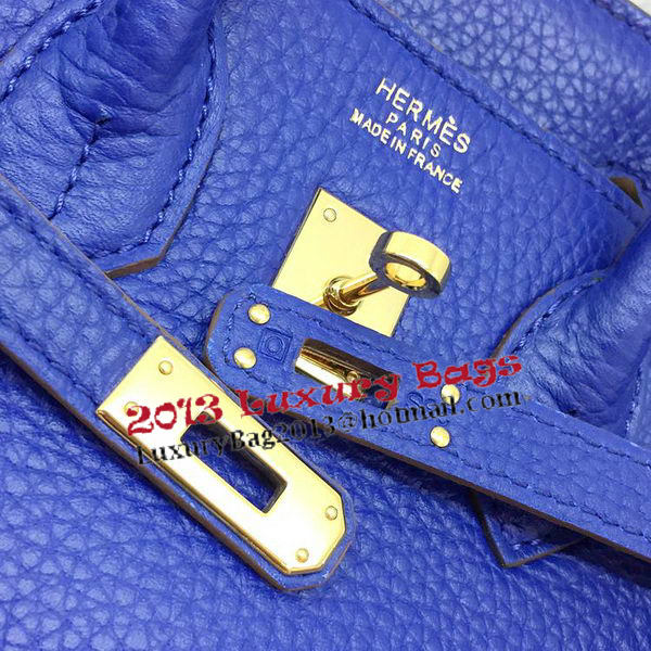 Hermes Birkin 25CM Tote Bag Original Leather H25T Royal Hermes Birkin 25CM Tote Bag Original Leather H25T Royal