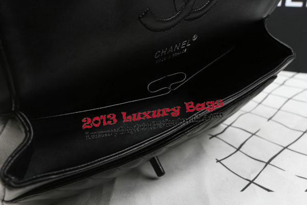 Chanel 2.55 Series Flap Bag Sheepskin Leather Chevron Quilting A1112 Black Chanel 2.55 Series Flap Bag Sheepskin Leather Chevron Quilting A1112 Black