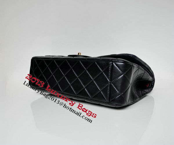 Chanel Maxi Quilted Classic Flap Bag Black Sheepskin A58601 Gold Chanel Maxi Quilted Classic Flap Bag Black Sheepskin A58601 Gold