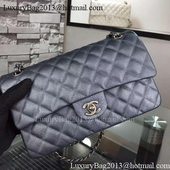 Chanel 2.55 Series Flap Bag Black Cavier Leather A05480 Silver Chanel 2.55 Series Flap Bag Black Cavier Leather A05480 Silver