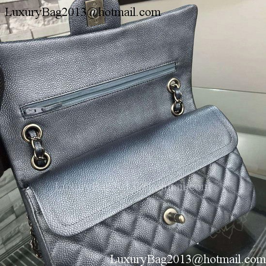 Chanel 2.55 Series Flap Bag Black Cavier Leather A05480 Silver Chanel 2.55 Series Flap Bag Black Cavier Leather A05480 Silver