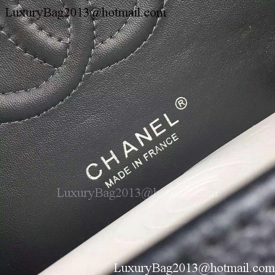 Chanel 2.55 Series Flap Bag Black Cavier Leather A05480 Silver Chanel 2.55 Series Flap Bag Black Cavier Leather A05480 Silver
