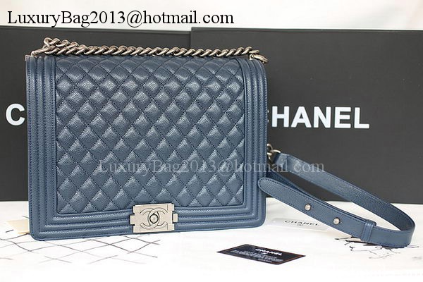 Boy Chanel Flap Shoulder Bag Original Cannage Pattern A67087 Royal Boy Chanel Flap Shoulder Bag Original Cannage Pattern A67087 Royal