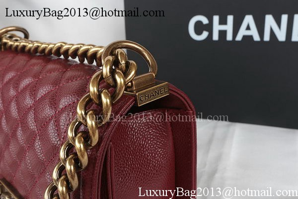 Boy Chanel mini Flap Bag Original Cannage Pattern A67085 Burgundy Boy Chanel mini Flap Bag Original Cannage Pattern A67085 Burgundy
