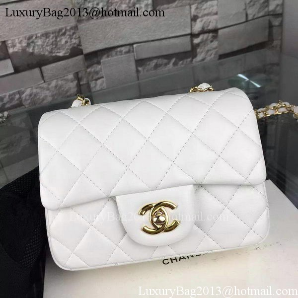 Chanel Classic Flap Bag Original Sheepskin Leather A5171 White Chanel Classic Flap Bag Original Sheepskin Leather A5171 White