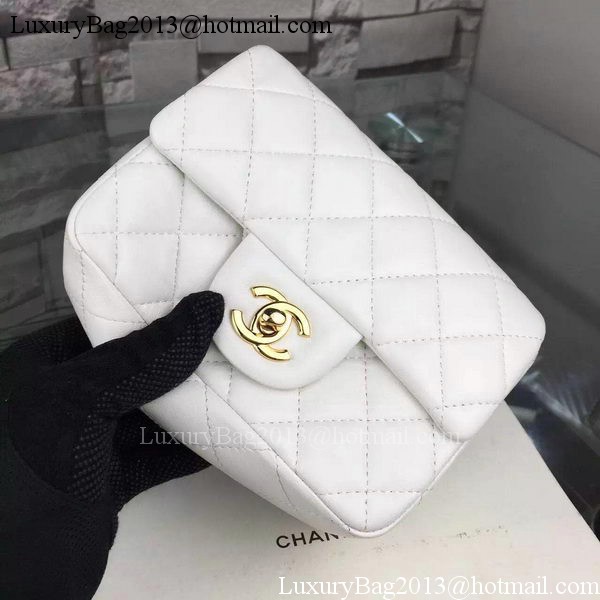 Chanel Classic Flap Bag Original Sheepskin Leather A5171 White Chanel Classic Flap Bag Original Sheepskin Leather A5171 White