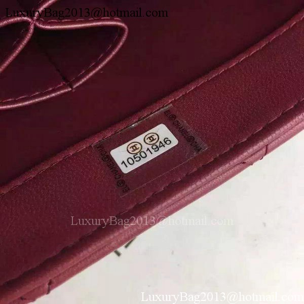 Chanel Classic Top Flap Bag Burgundy Original Leather A98079 Gold Chanel Classic Top Flap Bag Burgundy Original Leather A98079 Gold
