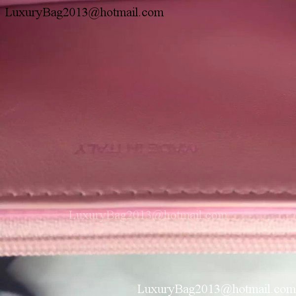 Chanel WOC mini Flap Bag Pink Sheepskin A5373 Silver Chanel WOC mini Flap Bag Pink Sheepskin A5373 Silver