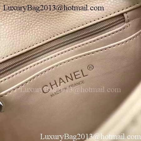 Chanel Classic MINI Flap Bag Original Cannage Pattern A1115 Apricot Chanel Classic MINI Flap Bag Original Cannage Pattern A1115 Apricot