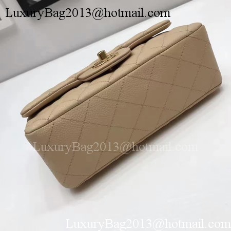 Chanel mini Classic Flap Bag Original Cannage Pattern A1116 Apricot Chanel mini Classic Flap Bag Original Cannage Pattern A1116 Apricot