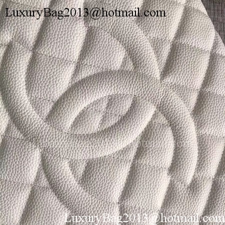 Chanel LE Boy Grand Shopping Tote Bag GST White Cannage Pattern A50995 Gold Chanel LE Boy Grand Shopping Tote Bag GST White Cannage Pattern A50995 Gold