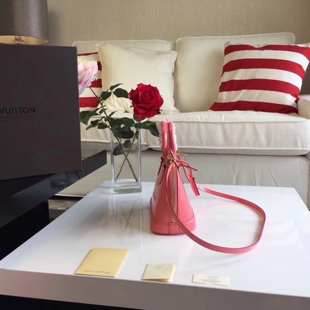 Louis Vuitton Monogram Vernis Alma BB M91606 Pink Louis Vuitton Monogram Vernis Alma BB M91606 Pink