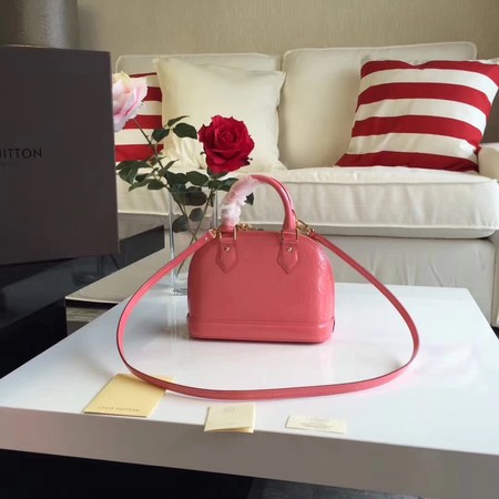 Louis Vuitton Monogram Vernis Alma BB M91606 Pink Louis Vuitton Monogram Vernis Alma BB M91606 Pink