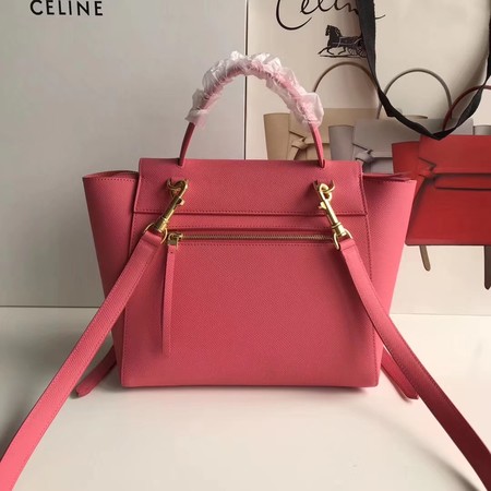 Celine Small Belt Bag Original Leather CL3348 Rose Celine Small Belt Bag Original Leather CL3348 Rose