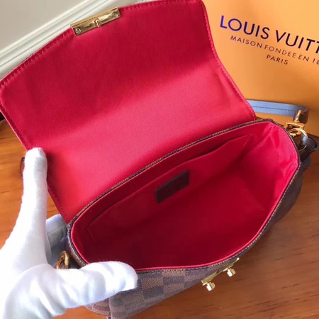 Louis Vuitton Damier Ebene Canvas CROISETTE Bag N53000 Louis Vuitton Damier Ebene Canvas CROISETTE Bag N53000