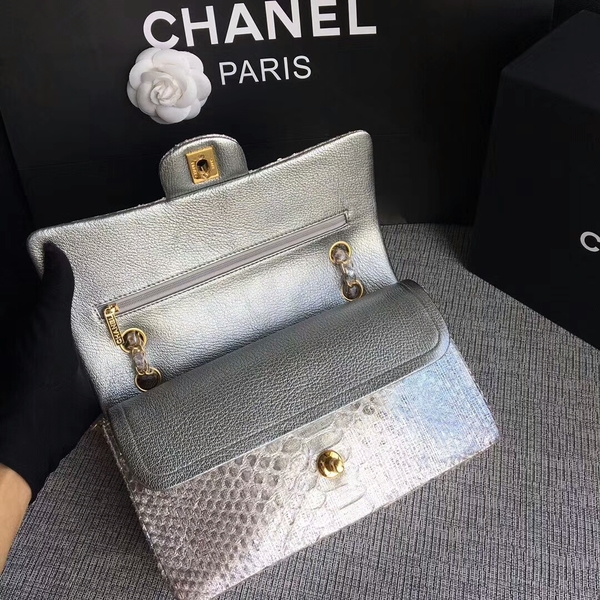 Chanel Original Python Leather Shoulder Bag CF1112U Chanel Original Python Leather Shoulder Bag CF1112U