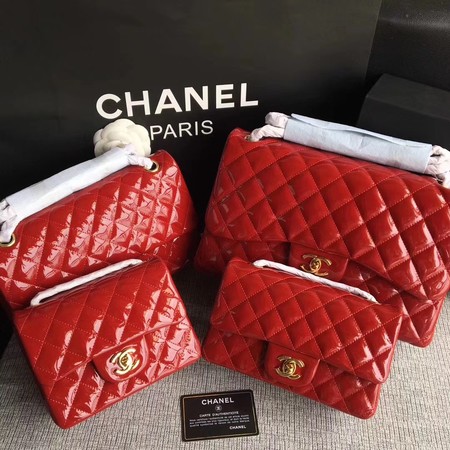 Chanel Classic Flap mini Bag Original Leather A1115 Red Chanel Classic Flap mini Bag Original Leather A1115 Red