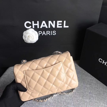 Chanel Classic Flap mini Bag Original Leather A1117 Apricot Chanel Classic Flap mini Bag Original Leather A1117 Apricot