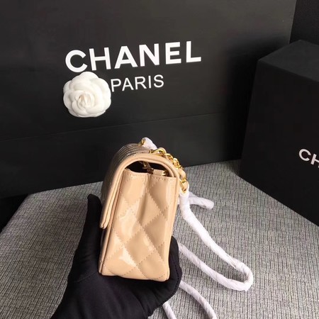 Chanel Classic Flap mini Bag Original Leather A1117 Apricot Chanel Classic Flap mini Bag Original Leather A1117 Apricot