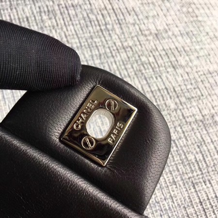 Chanel Classic Flap mini Bag Original Leather A1117 Black Chanel Classic Flap mini Bag Original Leather A1117 Black