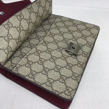 Gucci Mini Dionysus GG Canvas Shoulder Bag 421970 Wine Gucci Mini Dionysus GG Canvas Shoulder Bag 421970 Wine