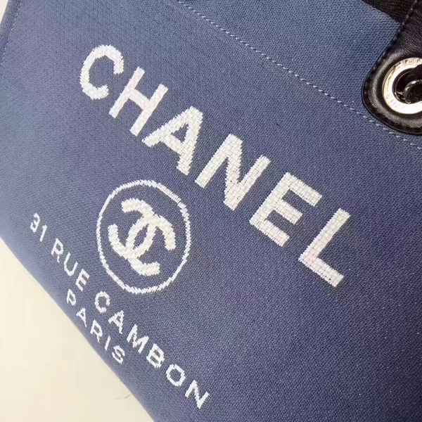 Chanel Medium Original Canvas Leather Tote Shopping Bag 66941H Chanel Medium Original Canvas Leather Tote Shopping Bag 66941H