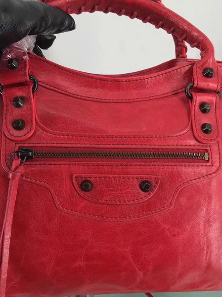 Balenciaga Classic City Bags B084332 Red Balenciaga Classic City Bags B084332 Red