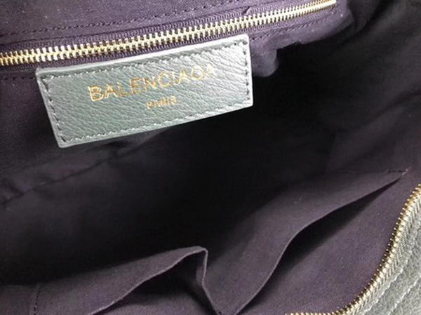 Balenciaga Giant City Gold Studs Handbag B084335 Green Balenciaga Giant City Gold Studs Handbag B084335 Green