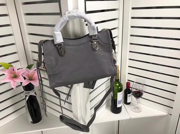 Balenciaga Giant City Gold Studs Handbag B084335 Grey Balenciaga Giant City Gold Studs Handbag B084335 Grey