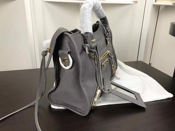 Balenciaga Giant City Gold Studs Handbag B084335 Grey Balenciaga Giant City Gold Studs Handbag B084335 Grey
