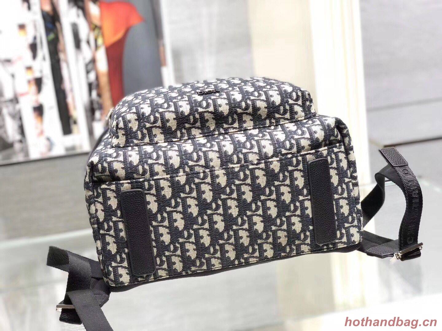 Dior Canvas Backpack Bag M04421 Black Dior Canvas Backpack Bag M04421 Black