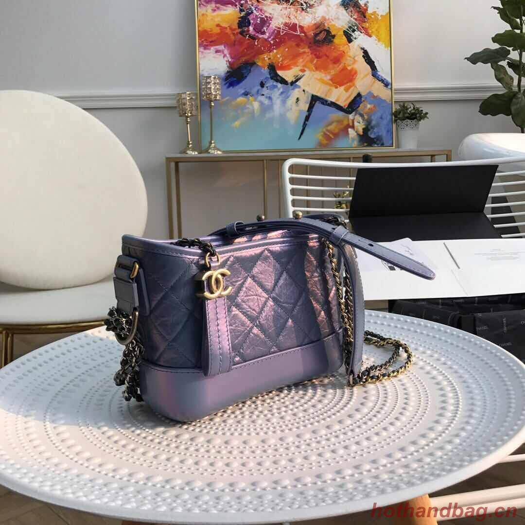 Chanel gabrielle small hobo bag A91810 blue Chanel gabrielle small hobo bag A91810 blue