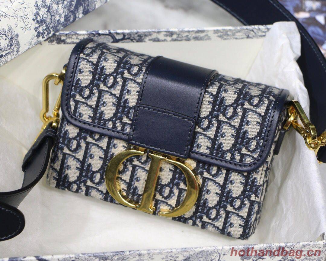 Dior 30 MONTAIGNE DIOR OBLIQUE BAG M9204 Blue Dior 30 MONTAIGNE DIOR OBLIQUE BAG M9204 Blue