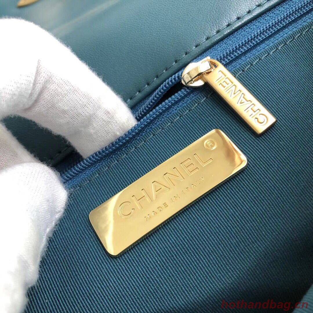 Chanel 19 flap bag AS1160 Navy Chanel 19 flap bag AS1160 Navy